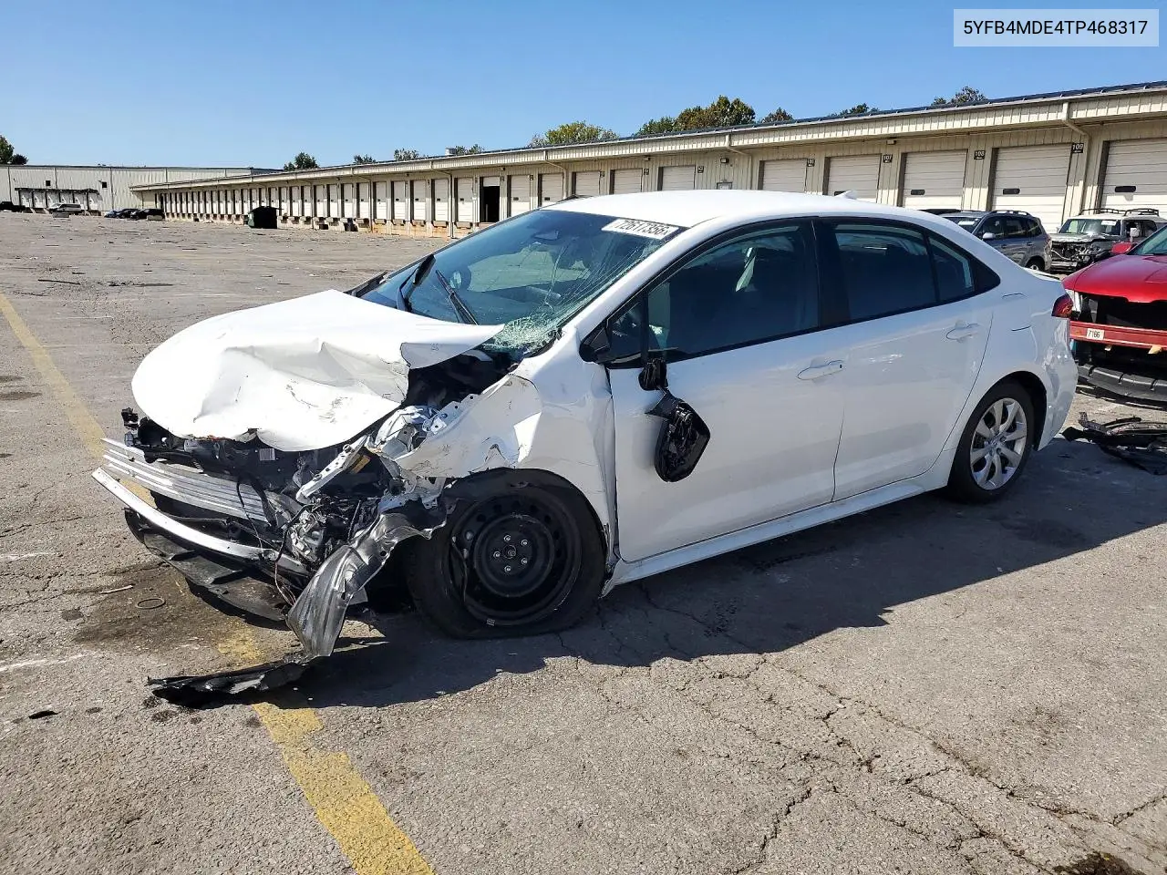 2026 Toyota Corolla Le VIN 5YFB4MDE4TP468317 фото 1