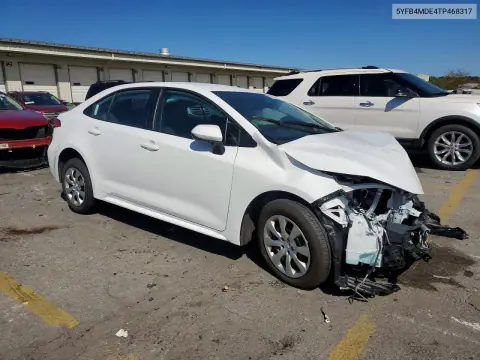2026 Toyota Corolla Le VIN 5YFB4MDE4TP468317 фото 4