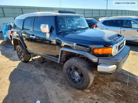 2007 Toyota Fj Cruiser Base VIN JTEBU11F270073205 фото 4