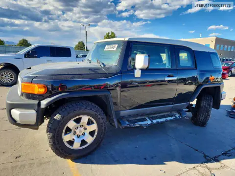 JTEBU11F38K013973 — 2008 Toyota FJ Cruiser, Задняя часть, фото до ремонта