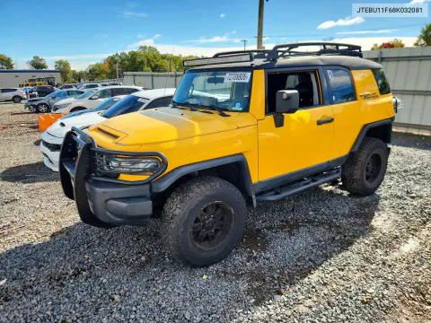JTEBU11F68K032081 — 2008 Toyota FJ Cruiser, Задняя часть, фото до ремонта