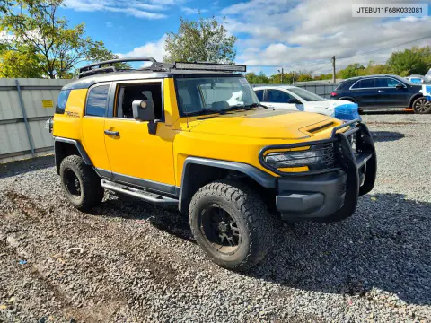 2008 Toyota Fj Cruiser Base VIN JTEBU11F68K032081 фото 4