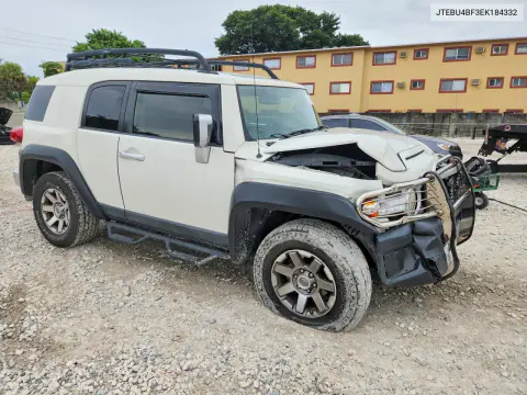 2014 Toyota Fj Cruiser Base VIN JTEBU4BF3EK184332 фото 4