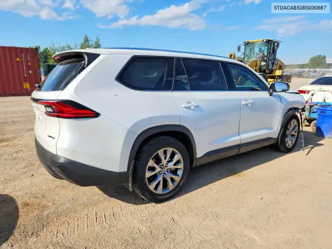 2024 Toyota Grand Highlander Xle VIN 5TDACAB53RS030887 фото 3