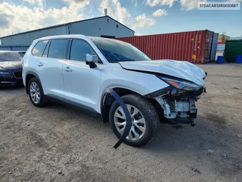 2024 Toyota Grand Highlander Xle VIN 5TDACAB53RS030887 фото 4