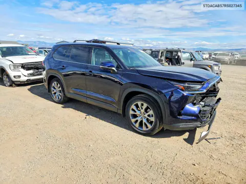 2024 Toyota Grand Highlander Xle VIN 5TDACAB57RS027345 фото 4