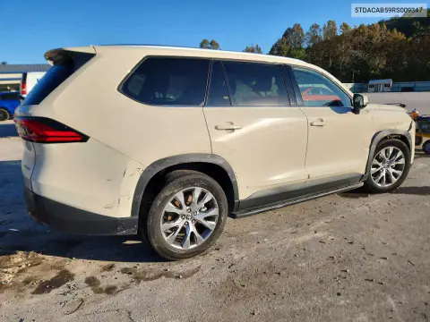 2024 Toyota Grand Highlander Hybrid Limited VIN 5TDACAB59RS009347 фото 3