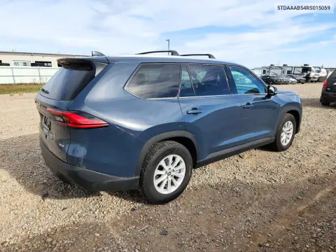 2024 Toyota Grand Highlander Xle VIN 5TDAAAB54RS015059 фото 3