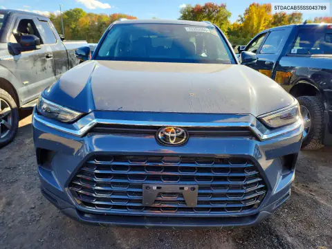 2025 Toyota Grand Highlander Hybrid Xle VIN 5TDACAB55SS043789 фото 5