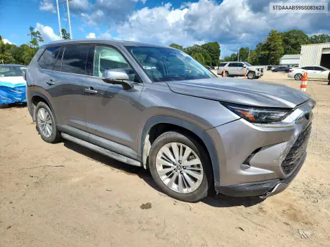2025 Toyota Grand Highlander Platinum VIN 5TDAAAB59SS083623 фото 4