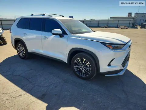 2026 Toyota Grand Highlander Hybrid Max Platinum VIN 5TDADAB57TS035756 фото 4