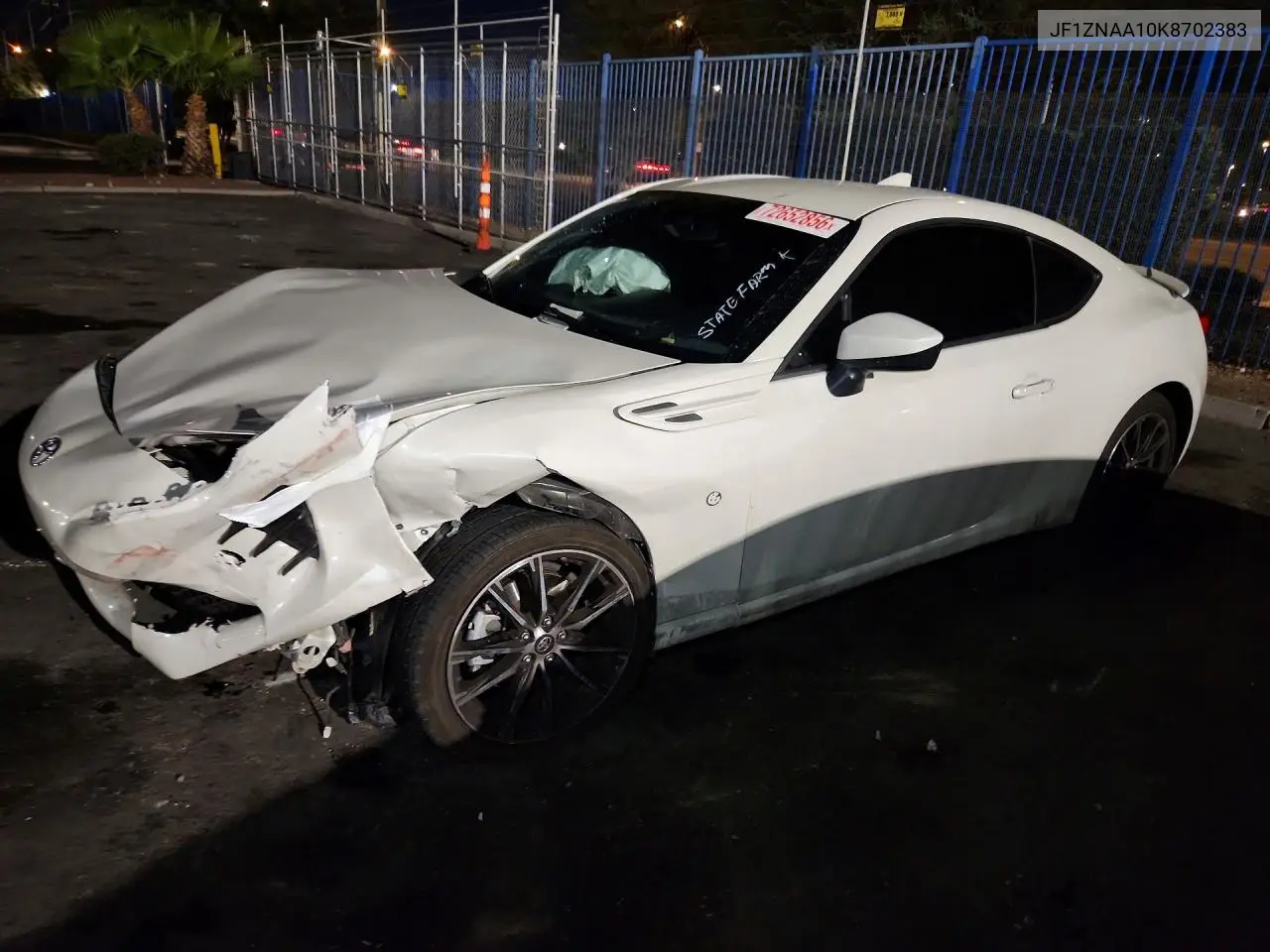 2019 Toyota 86 Base VIN JF1ZNAA10K8702383 фото 1