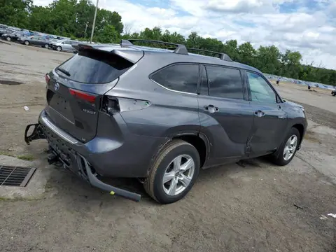 2021 TOYOTA HIGHLANDER HYBRID LE VIN 5TDBBRCH7MS514455 фото 3