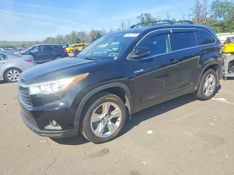 5TDDCRFH1ES004282 — 2014 Toyota Highlander Hybrid, Боковая часть (Side), фото до ремонта