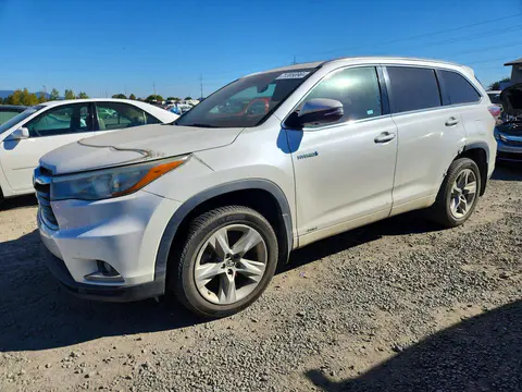 5TDDCRFH6GS018259 — 2016 Toyota Highlander Hybrid, Передняя часть (Front End), фото до ремонта
