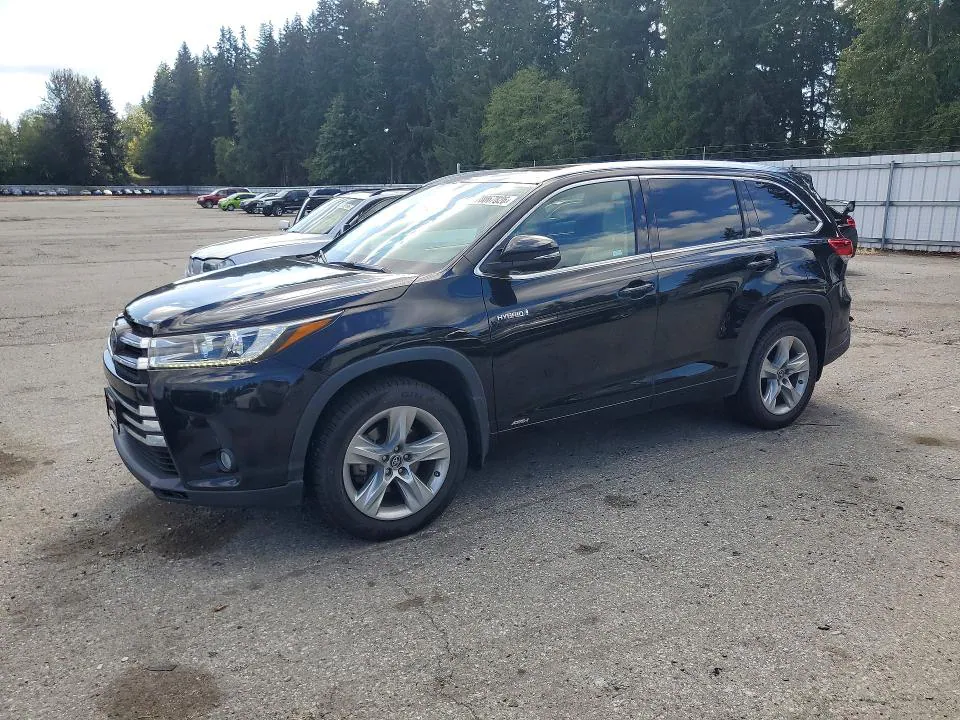 2017 Toyota HIGHLANDER HYBRID VIN 5TDDGRFH1HS022371 фото 1
