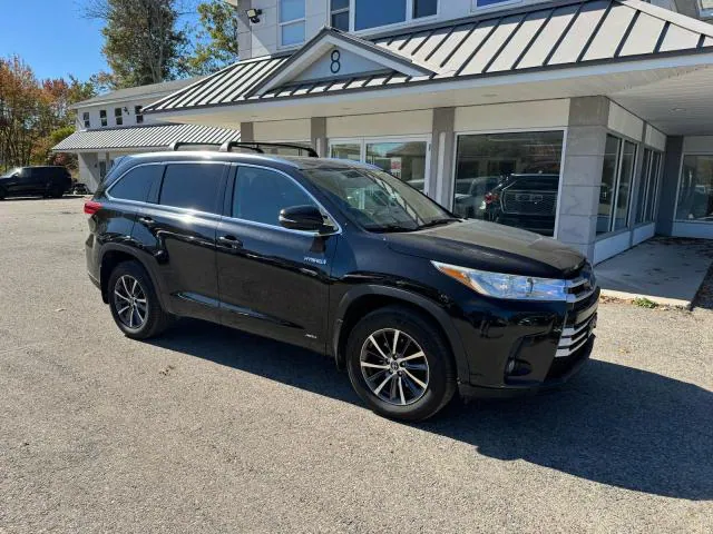 2017 TOYOTA HIGHLANDER HYBRID VIN 5TDJGRFH5HS028970 фото 1