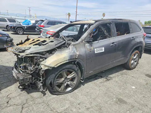 2018 Toyota HIGHLANDER HYBRID VIN 5TDDGRFH9JS045984 фото 1