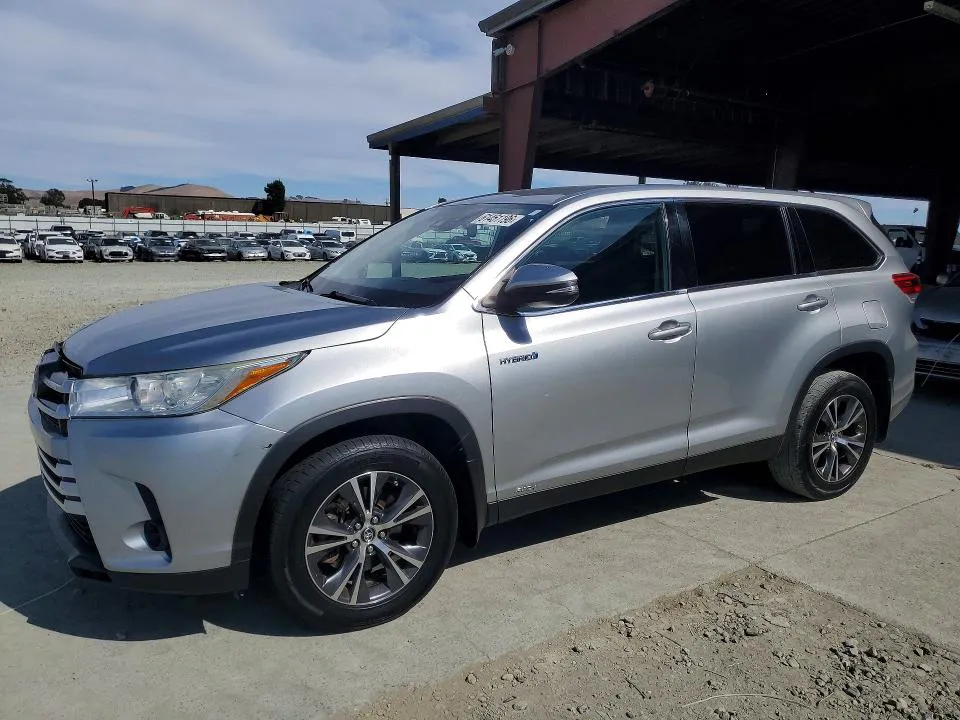 2019 Toyota HIGHLANDER HYBRID VIN 5TDBGRFH1KS075683 фото 1