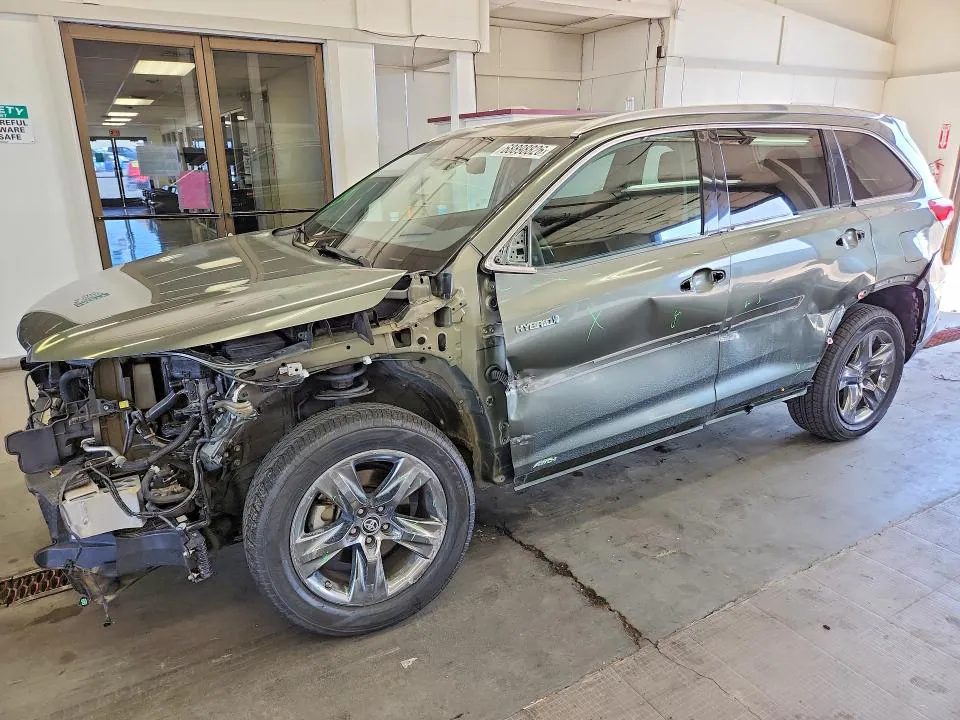 2019 Toyota HIGHLANDER HYBRID VIN 5TDDGRFH3KS061082 фото 1