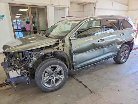 5TDDGRFH3KS061082 — 2019 Toyota Highlander Hybrid, Передняя часть (Front End), фото до ремонта