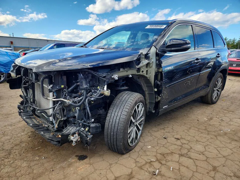 2019 TOYOTA HIGHLANDER HYBRID VIN 5TDDGRFHXKS060673 фото 1