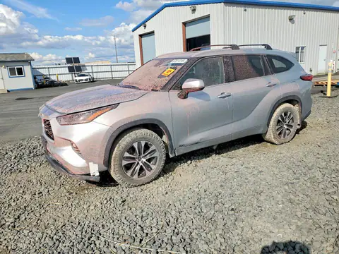 5TDGBRCH6NS542562 — 2022 Toyota Highlander Hybrid, Передняя часть (Front End), фото до ремонта