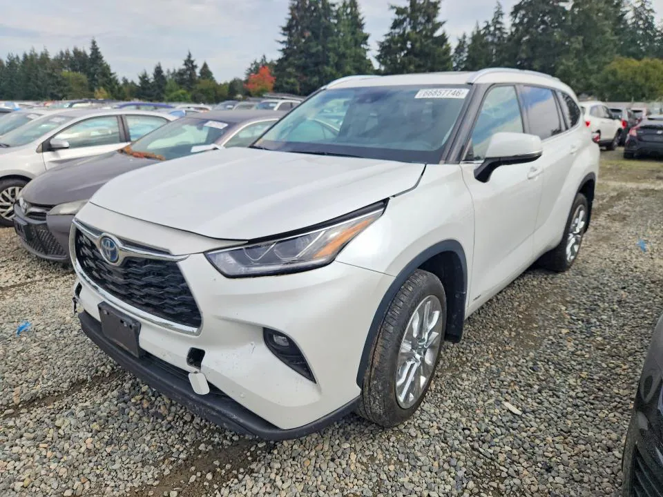 2023 Toyota HIGHLANDER HYBRID VIN 5TDXBRCH9PS119896 фото 1