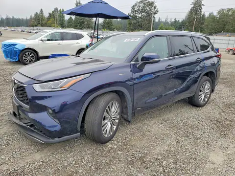 5TDEBRCH1SS662062 — 2025 Toyota Highlander Hybrid, Передняя часть (Front End), фото до ремонта