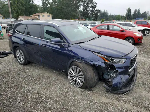 5TDEBRCH1SS662062 — 2025 Toyota Highlander Hybrid, фото 4 с аукциона Copart 13.10.2026, Передняя часть
