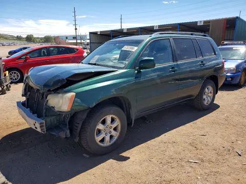 JTEHF21A620084604 — 2002 Toyota Highlander, Передняя часть (Front End), фото до ремонта