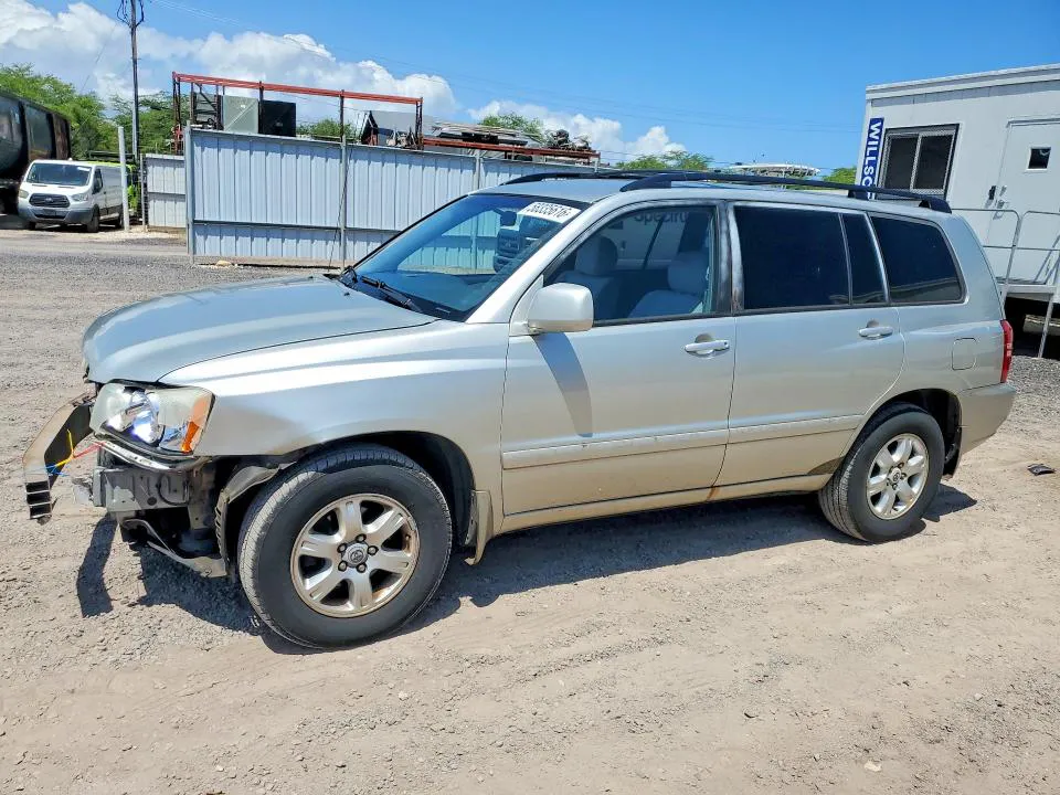 2003 TOYOTA HIGHLANDER VIN JTEGF21A030091092 фото 1