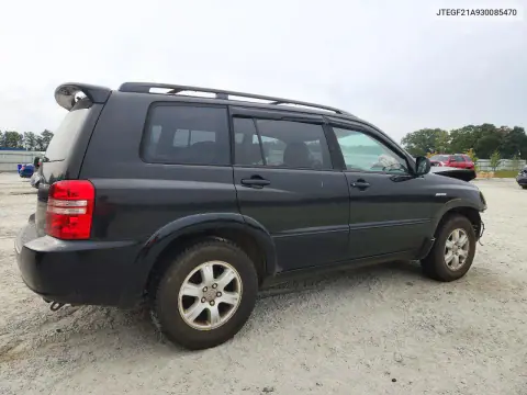 2003 Toyota Highlander VIN JTEGF21A930085470 фото 3