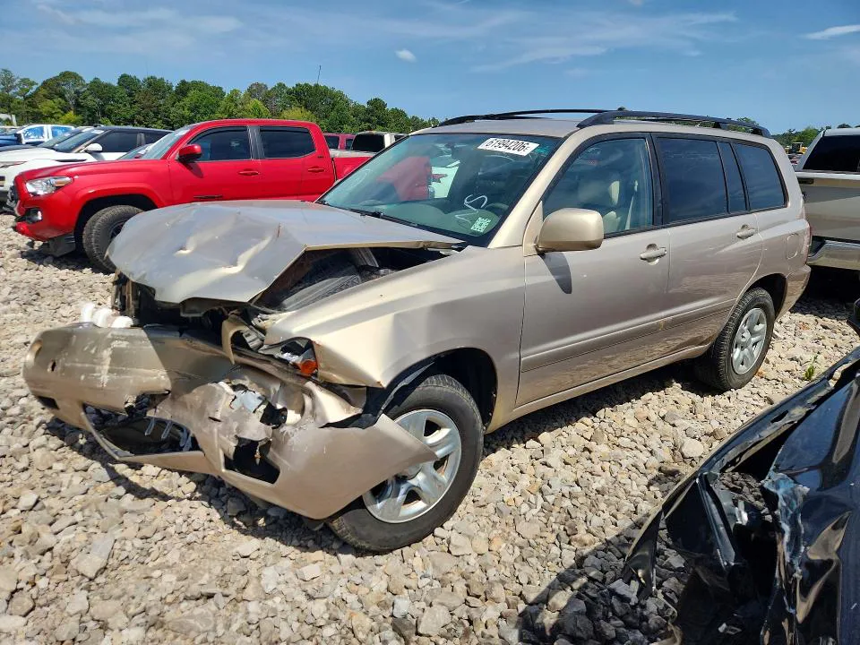 2004 TOYOTA HIGHLANDER VIN JTEGD21A240104075 фото 1