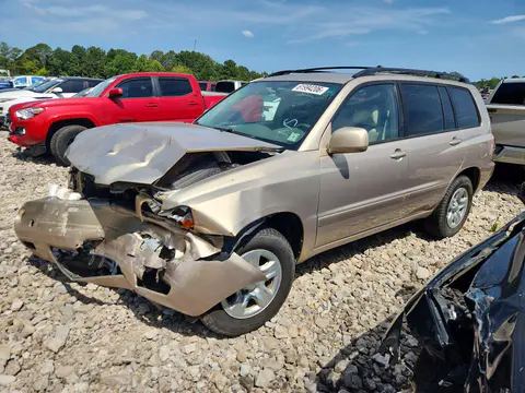 JTEGD21A240104075 — 2004 Toyota Highlander, Передняя часть (Front End), фото до ремонта