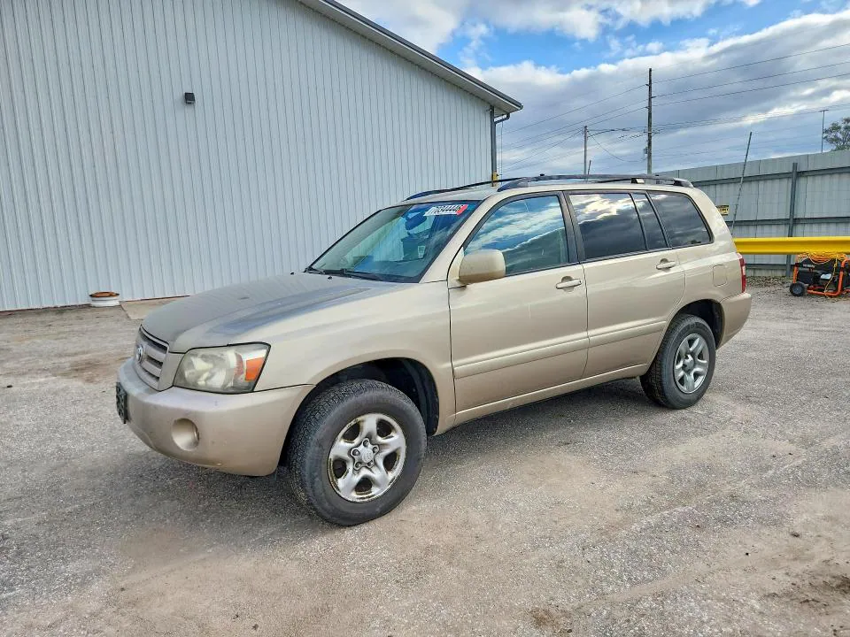 2004 TOYOTA HIGHLANDER VIN JTEEP21A240038853 фото 1
