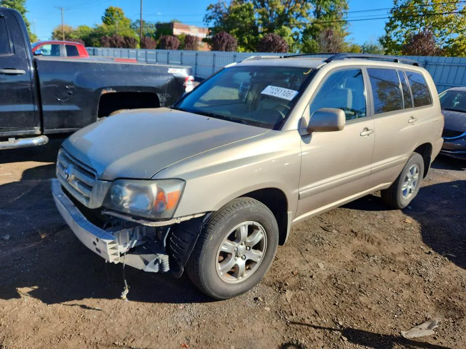 2005 TOYOTA HIGHLANDER VIN JTEEP21A350135349 фото 1