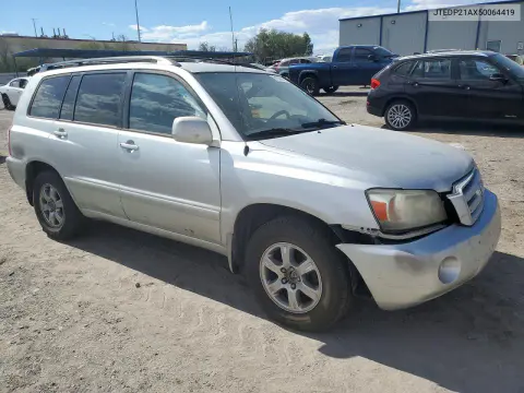 2005 Toyota Highlander Base VIN JTEDP21AX50064419 фото 4