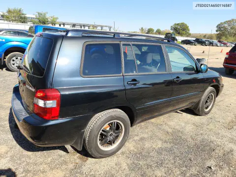 2005 Toyota Highlander Base VIN JTEDD21A650116587 фото 3