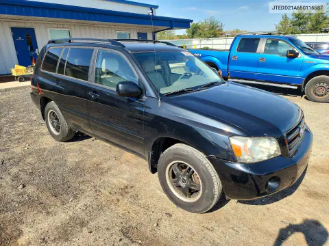 2005 Toyota Highlander Base VIN JTEDD21A650116587 фото 4