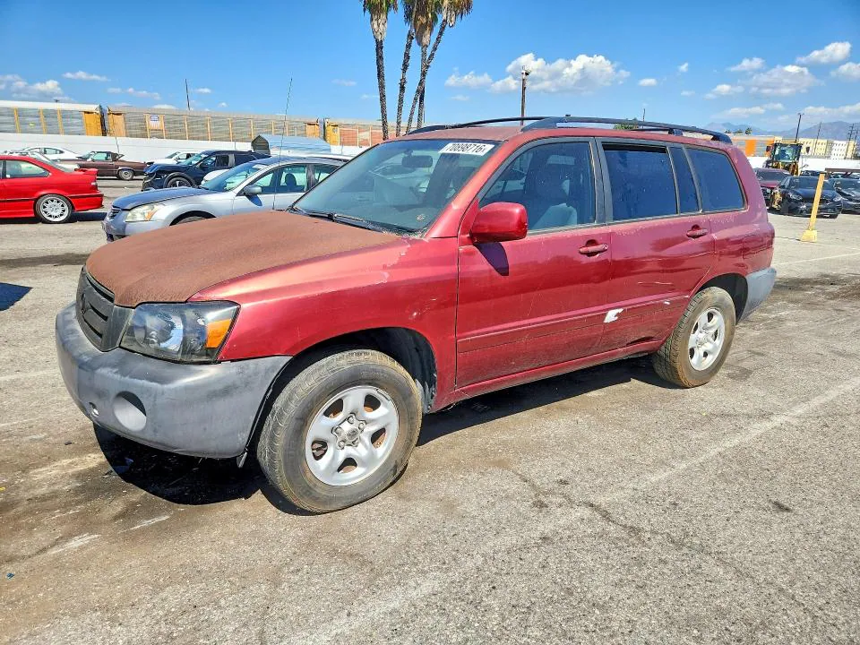 2006 TOYOTA HIGHLANDER VIN JTEGD21A060150927 фото 1