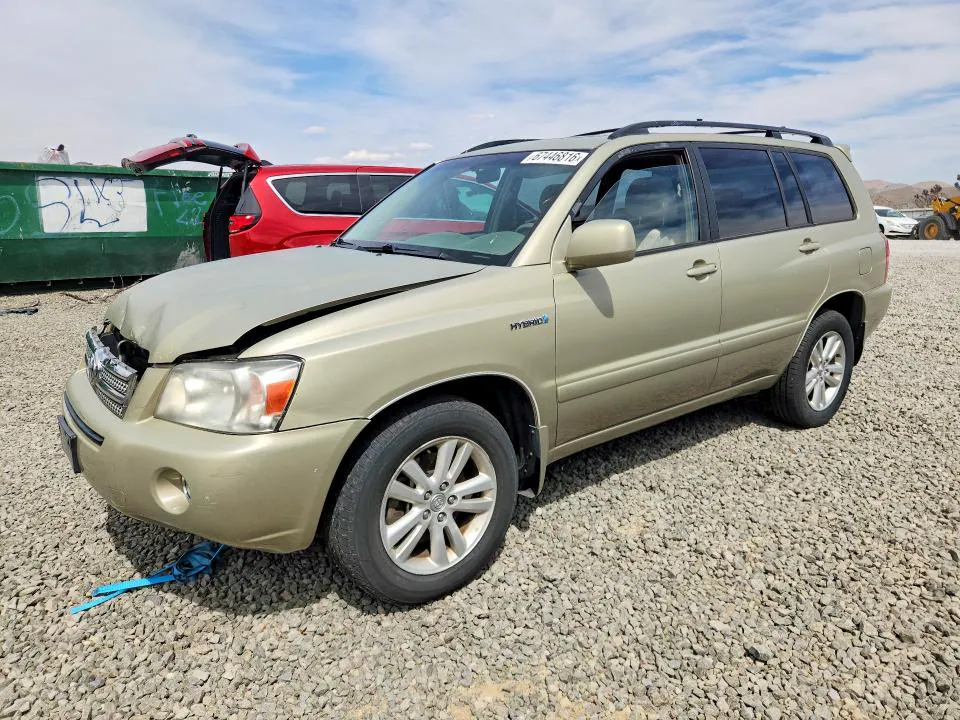 2007 TOYOTA HIGHLANDER VIN JTEEW21A470045679 фото 1
