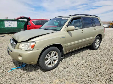 JTEEW21A470045679 — 2007 Toyota Highlander, Передняя часть (Front End), фото до ремонта