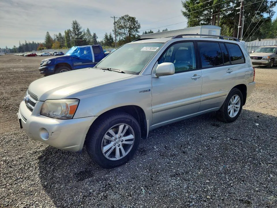 2007 TOYOTA HIGHLANDER VIN JTEGW21A770021126 фото 1