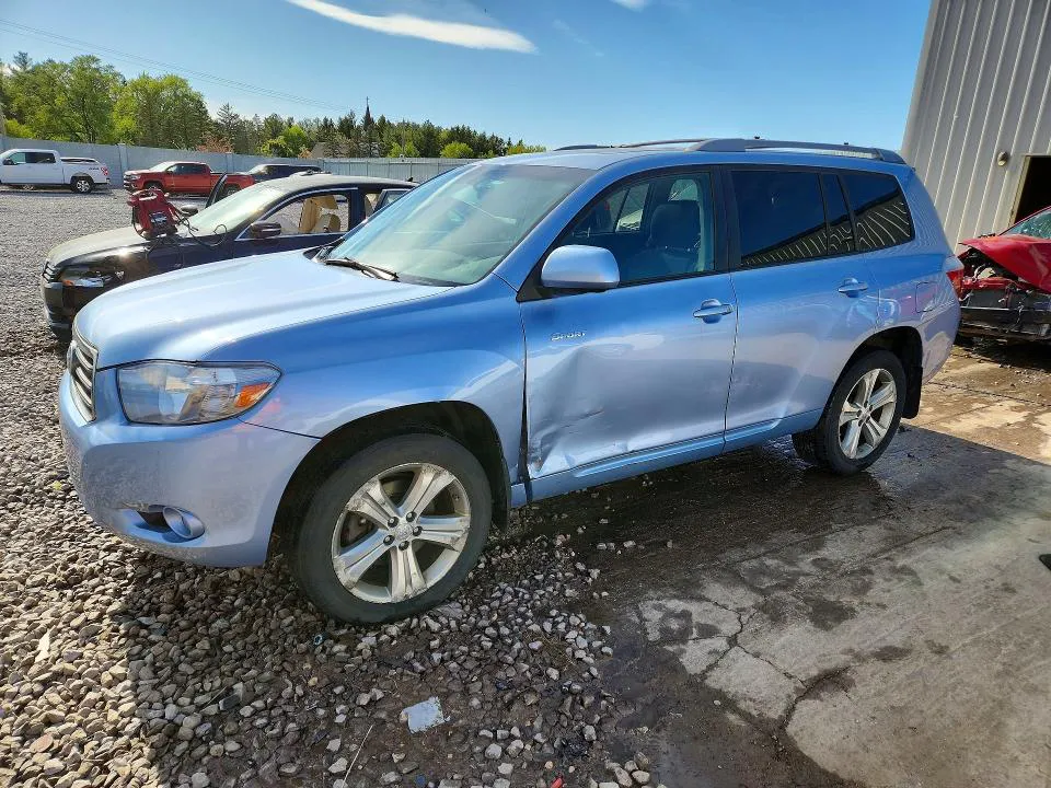 2008 TOYOTA HIGHLANDER VIN JTEES43A982016351 фото 1