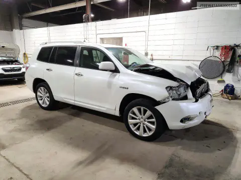 2008 Toyota Highlander Hybrid VIN JTEEW41A582005533 фото 4