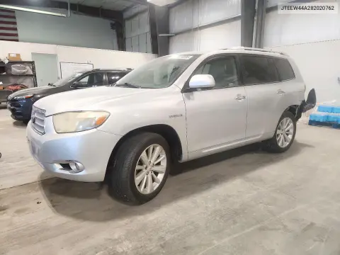 JTEEW44A282020762 — 2008 Toyota Highlander, Задняя часть, фото до ремонта