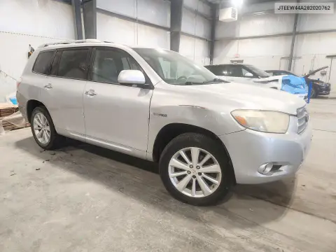 2008 Toyota Highlander Hybrid Limited VIN JTEEW44A282020762 фото 4