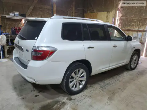 2008 Toyota Highlander Hybrid Limited VIN JTEEW44A482019418 фото 3