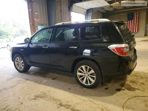 2008 Toyota Highlander Hybrid Limited VIN JTEEW44A882012486 фото 2